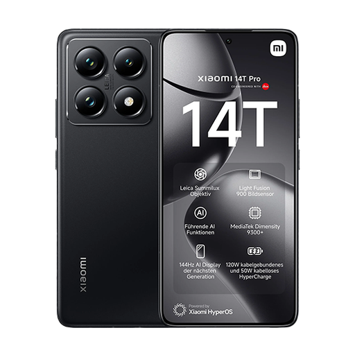 [6941812789407] Xiaomi 14T Pro 5G Dual Sim 12GB RAM 512GB - Black