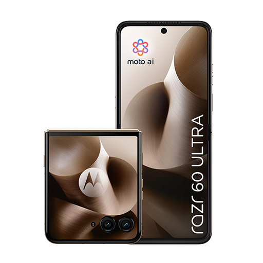 [840023293238] Motorola XT2551-6 Razr 60 Ultra 5G Dual Sim 16GB RAM 512GB - Brown