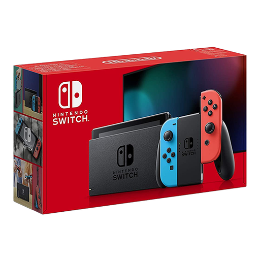 [ninswrbd] Nintendo Switch V2 Console Neon Red / Blue