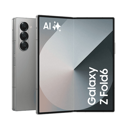 [8806095667638] Samsung Galaxy Z Fold6 F956B 5G 12GB RAM 256GB - Silver Shadow