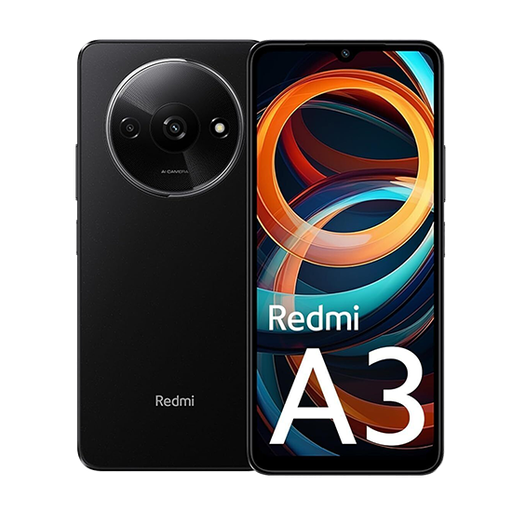 [xiarea3364beu] Xiaomi Redmi A3 4G Dual Sim 3GB RAM 64GB - Black