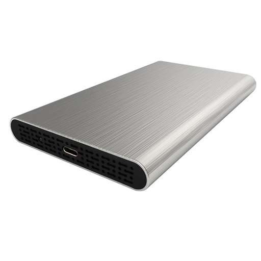[0-BEHED25USBCS] Boitier externe HEDEN 2.5' en Alu sortie USB 3.1 Gen 2 *, Type C cable USB-C/USB