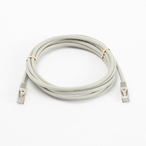 [0-CABRJ45D500-8SG] C ble RJ45 Male/Male droit CAT8 S/FTP - Avec snagless - Longueur 5M - Gris - en