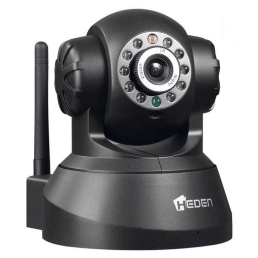[0-CAMHEDP4IPWN] Camera IP VisionCam Cloud, HEDEN, interieur motorisee, V2,4 noir