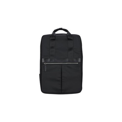 [NP.BAG11.011] SAC A DOS LEGER NOIR 15,6 Support dorsal avec bretelles rembourrées et profilée