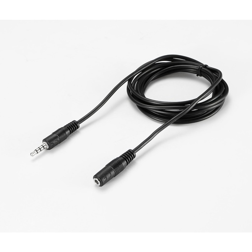 [D2JKMF2003A] Rallonge Jack 3,5 mm m le/femelle 4 broches - 2M Transmission son et micro