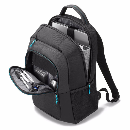 [D30575] DICOTA Sac a dos BACKPACK SPIN Noir design sportif Pour PC portable 13 -15.6 +