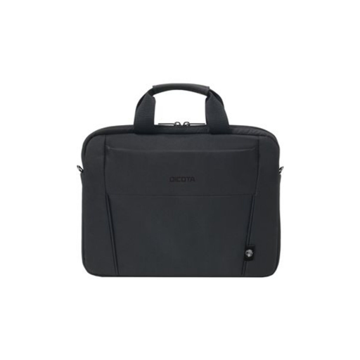 [D31304-RPET] DICOTA Sacoche Ecologique SLIM CASE BASE  Noir pour PC Portable 13-14.1 Polyes