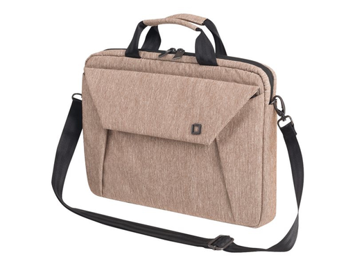 [D31387] DICOTA Sacoche SLIM CASE EDGE Beige Pour PC portable 14-15.6 Polyester Mousse