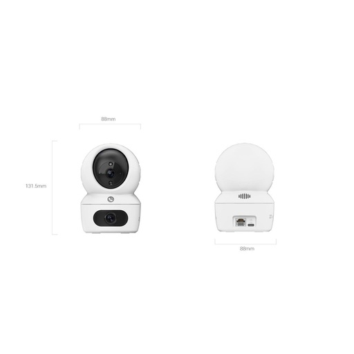 [CS-H7c-R100-8G44WF] EZVIZ Caméra intérieure motorisée  H7c 4MP Dual - à double objectif  2K  panoram