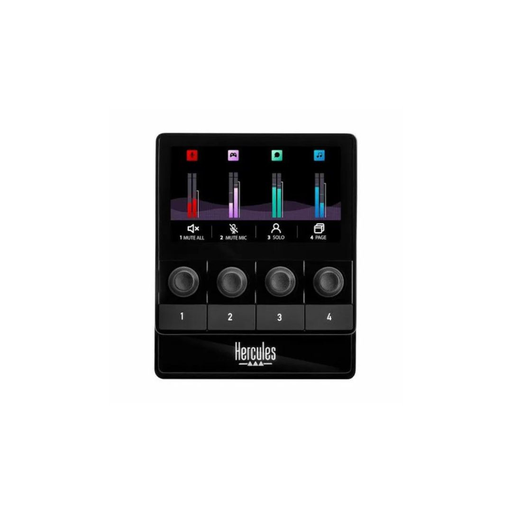[4780933] HERCULES Audio Controller STREAM 100 - Pilotage simple et intuitif du son des je