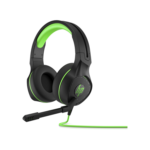 [4BX31AA#ABB] Casque de jeu Stereo HP Pavilion Gaming 400 Noir/vert Basses profondes aigus pre