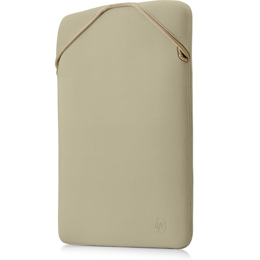 [2F2K6AA] Housse de protection - sleeve réversible ordinateur portable HP 15,6 Doré, en n