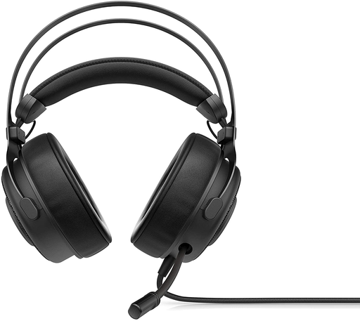 [1A858AA#ABB] Casque de jeu OMEN Blast HP Noir PC, MAC , PS4, Xbox Son Surround 7.1 Micro Rétr