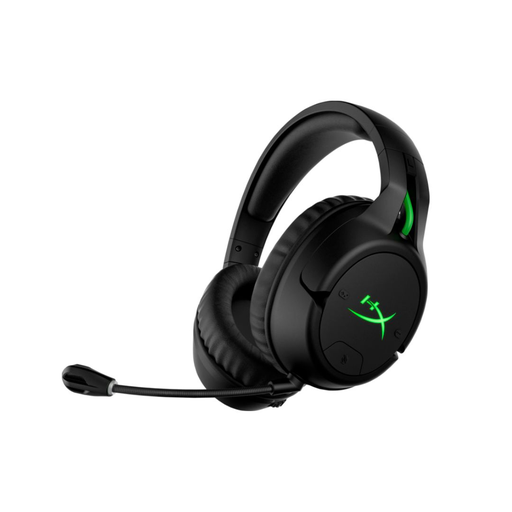 [4P5J6AA] HyperX CloudX Flight Noir et vert - Casque sans fil, Coussinets à mémoire de for