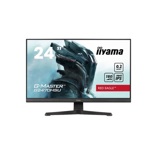 [G2470HSU-B6] Ecran IIYAMA 23.8'' G-Master Noir 0.2ms Red eagle Fast IPS 1920x1080 180Hz 300 c