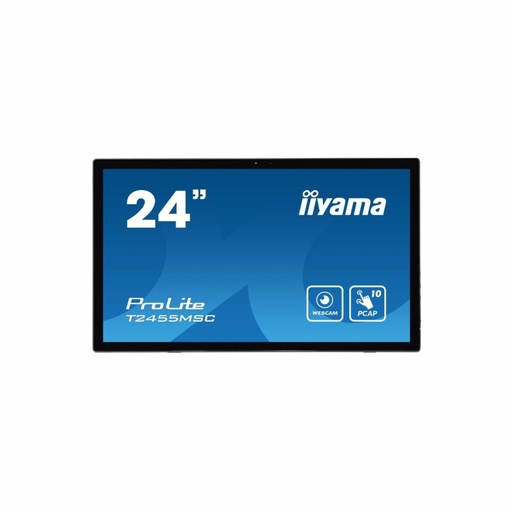 [T2455MSC-B1] Ecran IIYAMA 24Tactile PCAP conceptions en verre sans cadre  IPS 10points 1920x