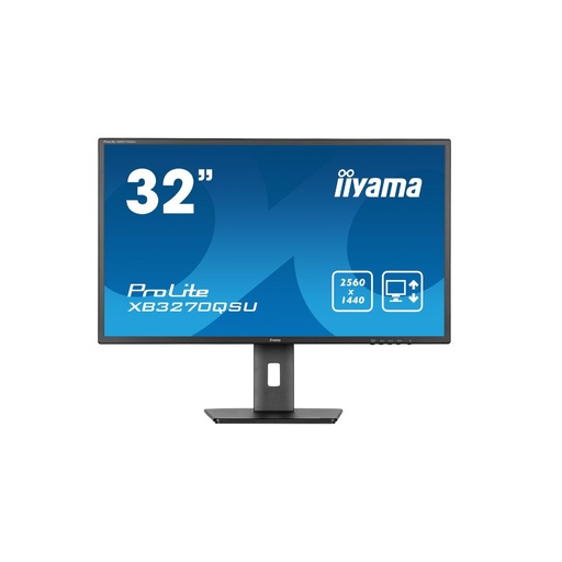 [XB3270QSU-B1] Ecran IIYAMA 31,5 Noir 3ms dalle IPS 2560x1440 100Hz 250 cd/m  2xHDMI 1xDisplay