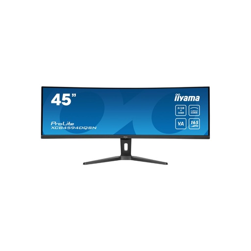[XCB4594DQSN-B1] Ecran IIYAMA 44,5 Noir VA 32:9 incurvé 0.8ms 5120x1440 165Hz 450cd/m  1xDP 2xHD