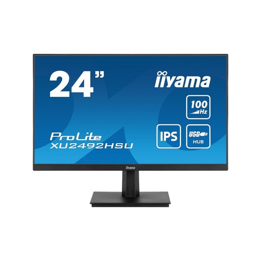 [XU2492HSU-B6] Ecran IIYAMA 24 IPS 16:9 0.4ms 1920x1080 ULTRA MINCE 100Hz  250 cd/m  Haut-parl