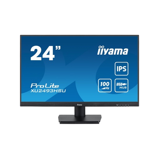 [XU2493HSU-B6] Ecran IIYAMA 23.8'' Noir dalle IPS Ultra mince 16:9 1920x1080 1ms 250 cd/m  100H