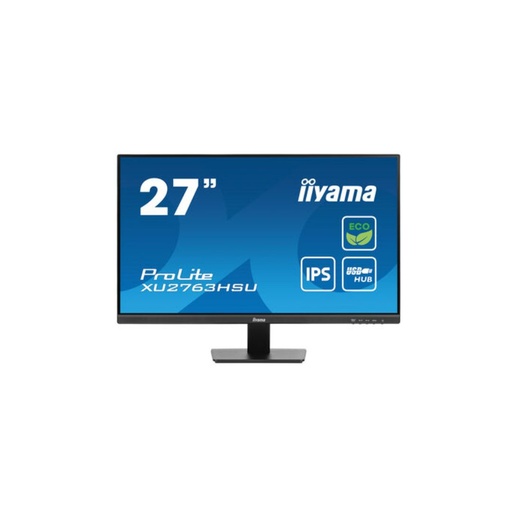 [XU2763HSU-B1] Ecran IIYAMA 27' Noir dalle IPS LED Ultra mince 16:9 1920x1080 3ms 250 cd/m  100