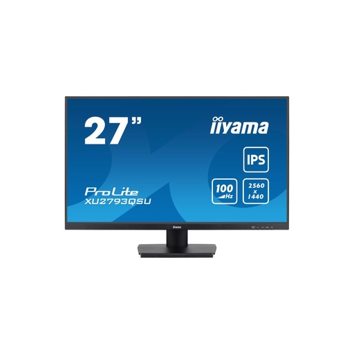 [XU2793QSU-B6] Ecran IIYAMA 27 Ultra mince dalle IPS 1ms 2560x1440 100Hz 250cd/m  1xHDMI 1xDis