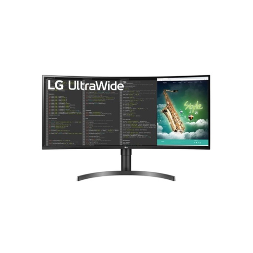[35WN75CP-B] ECRAN LG 35 incurvé 21:9 5ms UltraWide 3440x1440 300cd/m  2xHDMI Displayport US