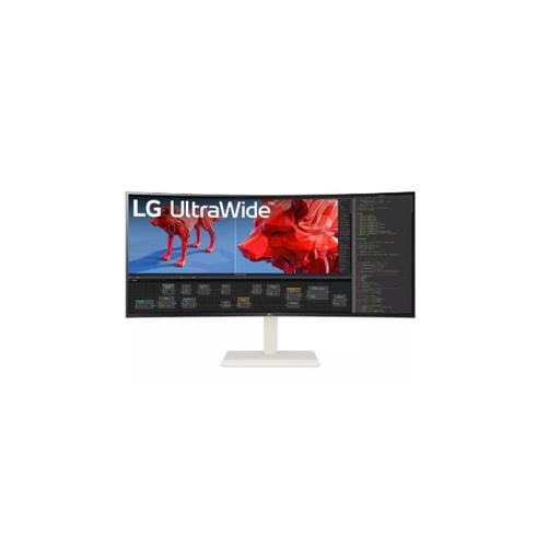 [38WR85QC-W] ECRAN LG 38  Blanc 21:9 Incurvé Nano IPS UWQHD 1ms 3840x1600 144Hz 450cd/m2 2xH