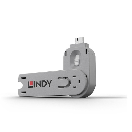 [40624] Clé pour bloqueur de port USB type A, blanc