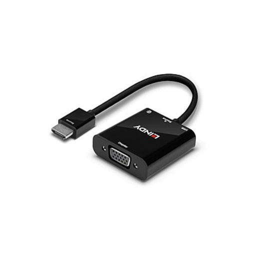 [38285] Convertisseur HDMI vers VGA & Audio Connecte une source HDMI à un affichage VGA 