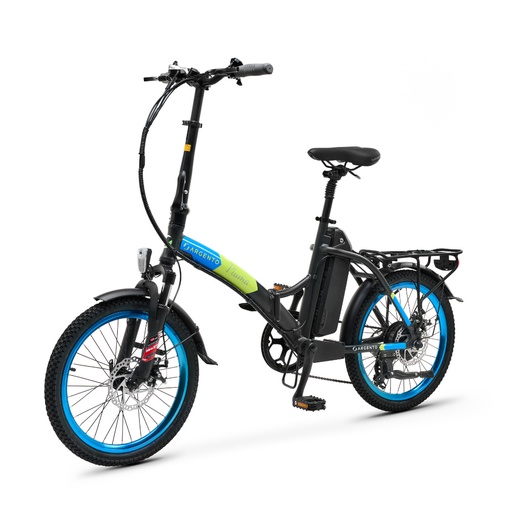 [AR-BI-220004] Vélo électrique pliable Argento Piuma Blue Moteur Bafang 36V/250W/45Nm , Batt 36