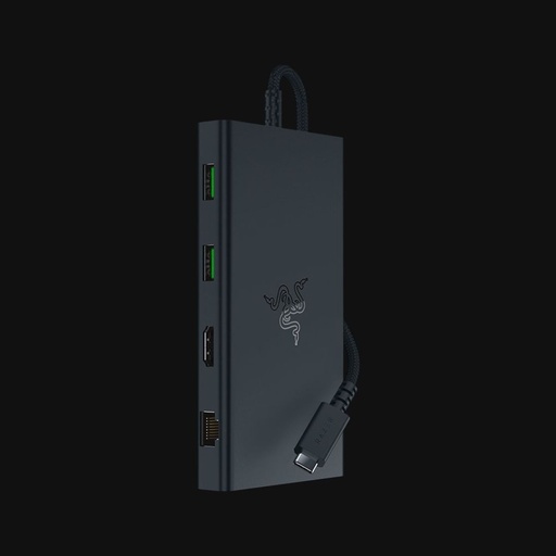 [RC21-02250100-R3M1] RAZER USB-C Dock - 11-Port USB-C Hub - HDMI 4K - son 7.1