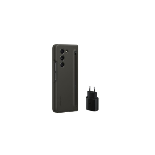 [EF-OF94KKBEGWW] Starter Pack pour Galaxy Z Fold5 Coque avec S Pen intégré + base secteur 25W Col