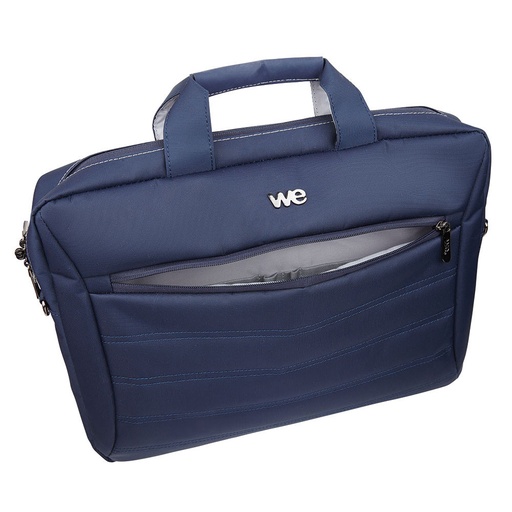 [SAC D17B2] SACOCHE WE 17,3, NYLON, BLEU DESIGN WE V2
