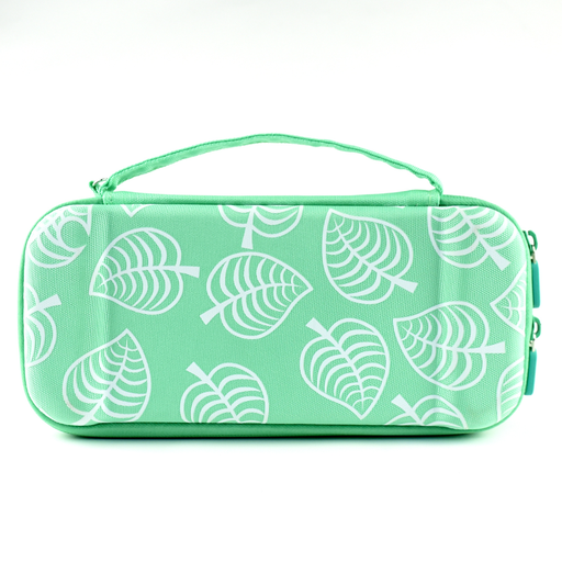 [SAC/NINTENDOSWO7V] Etui de transport/rangement Nintendo Switch OLED vert : Etui, protection base + 