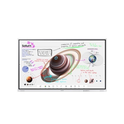 [LH85WMBWLGCXEN] ECRAN SAMSUNG 85'' LFD Tactile intéractif Flip 4 16h/7j 4K UHD 3840x2160 (16:9)