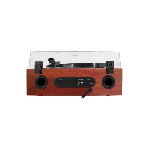 [0-CRH339ALLTN] Platine vinyle Halterrego ALL-in-one avec 2 HP intégrés / couvercle,  RMS 2* 8W,