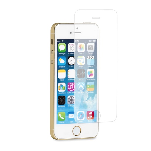 [WE0093] ***WE Verre trempé APPLE IPHONE 5 / 5S / SE