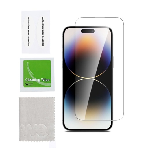 [WE009IPHONE15PLUS] ***WE verre trempé IPHONE 15 PLUS
