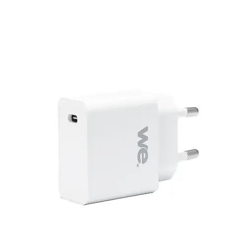 [WEAL1USBC100B2] Bundle chargeur USB-C + c ble Chargeur 1 port USB-C 18W, PD3.0 +1 C ble USBC/USB