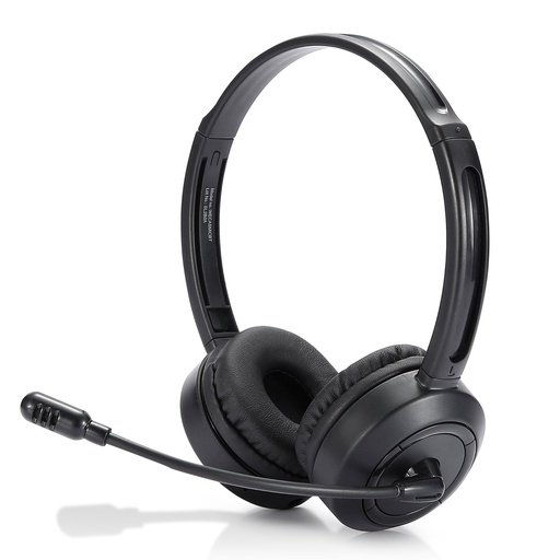 [WECASMICBT] Casque micro WE Bluetooth connexion BT ou c ble jack 3.5mm micro pivotant noir