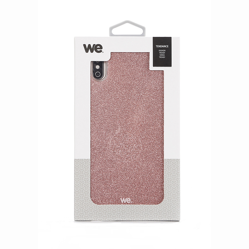 [WECOQPAII65RO] ***We coque de protection PAILLETTES APPLE IPHONE XS MAX Rose