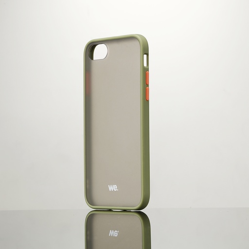 [WECOQRUBCOLORI78SEK] ***We Coque de protection RUBBER APPLE IPHONE 7 / 8 / SE 2020 Kaki
